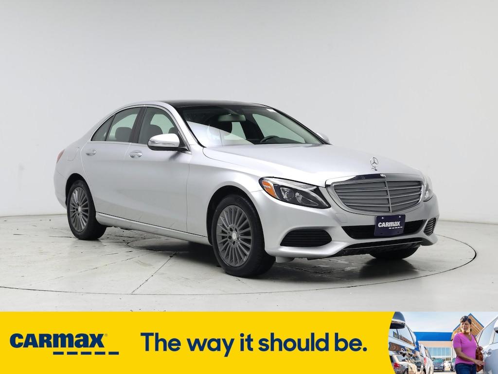 used 2015 Mercedes-Benz C-Class car, priced at $18,998