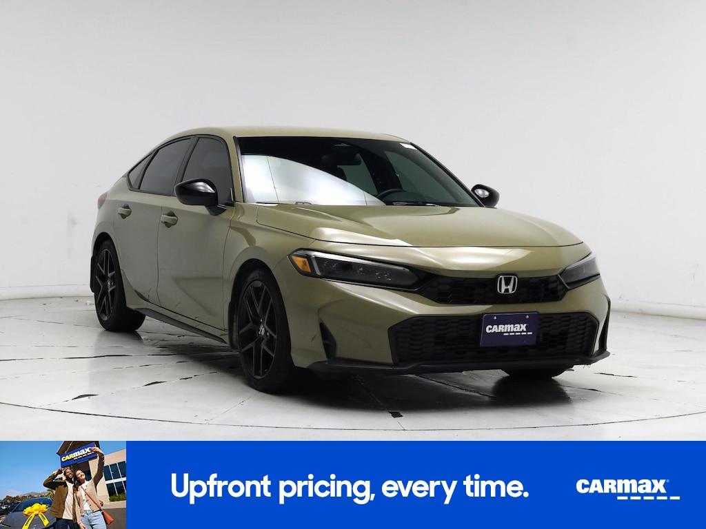 used 2025 Honda Civic car, priced at $27,998