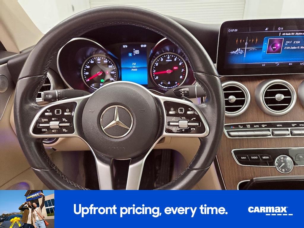 used 2019 Mercedes-Benz C-Class car, priced at $21,998