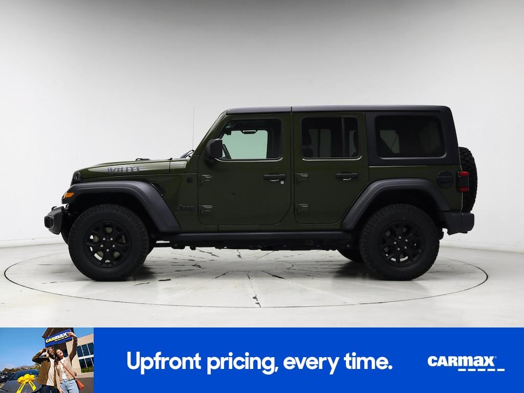 used 2021 Jeep Wrangler car, priced at $33,998