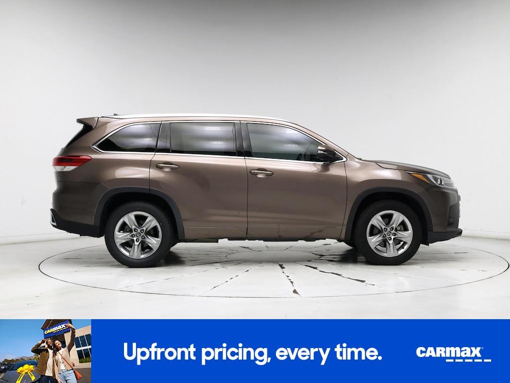 used 2017 Toyota Highlander car, priced at $23,998