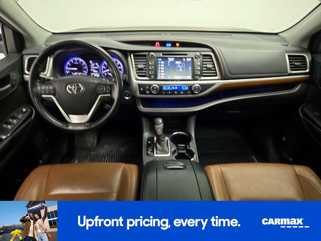 used 2017 Toyota Highlander car, priced at $23,998