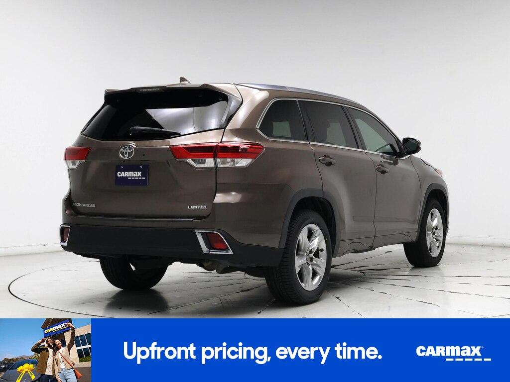 used 2017 Toyota Highlander car, priced at $23,998