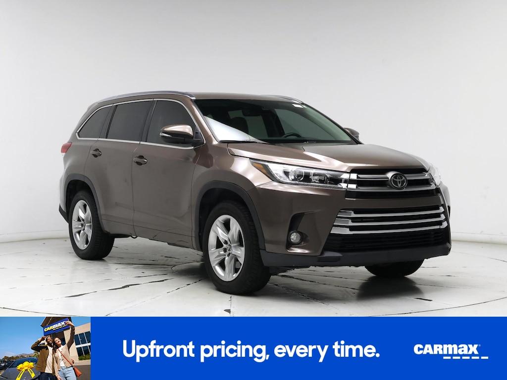 used 2017 Toyota Highlander car, priced at $23,998