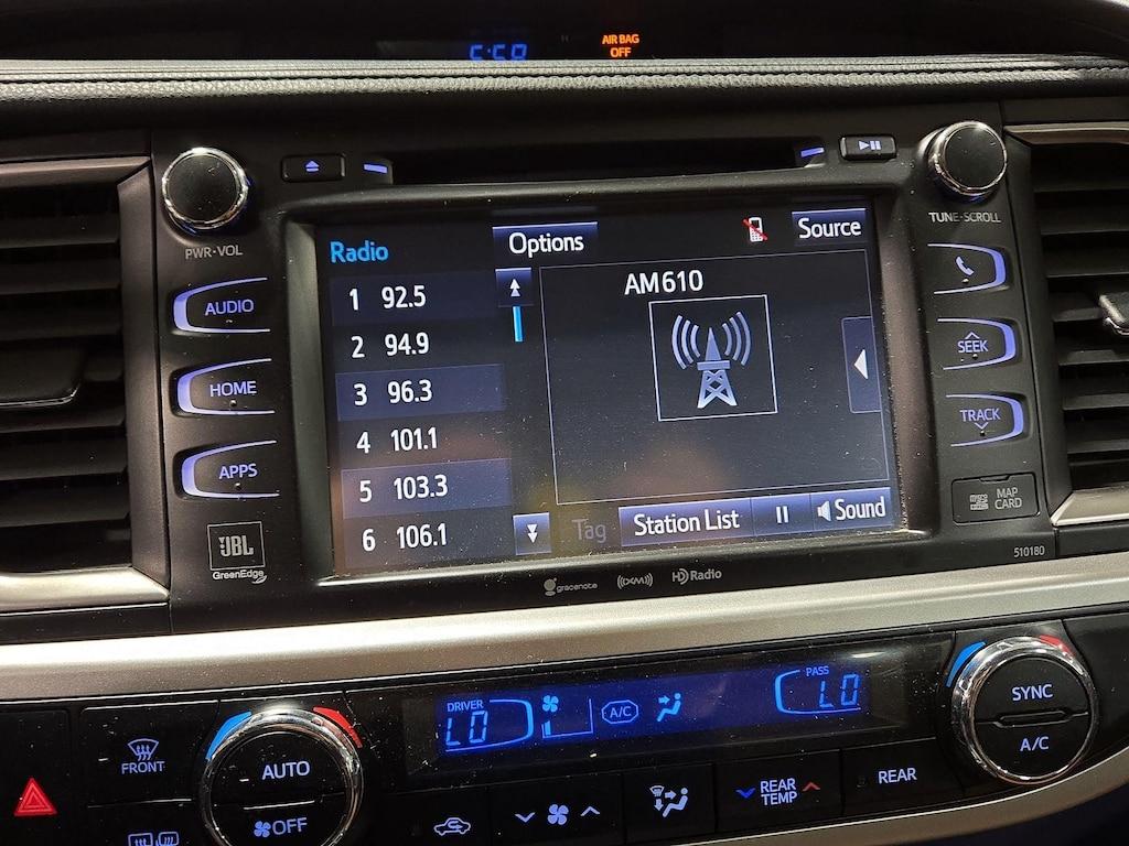 used 2017 Toyota Highlander car, priced at $23,998