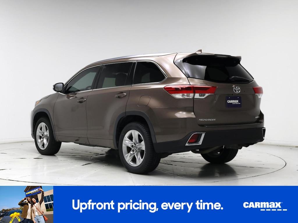 used 2017 Toyota Highlander car, priced at $23,998