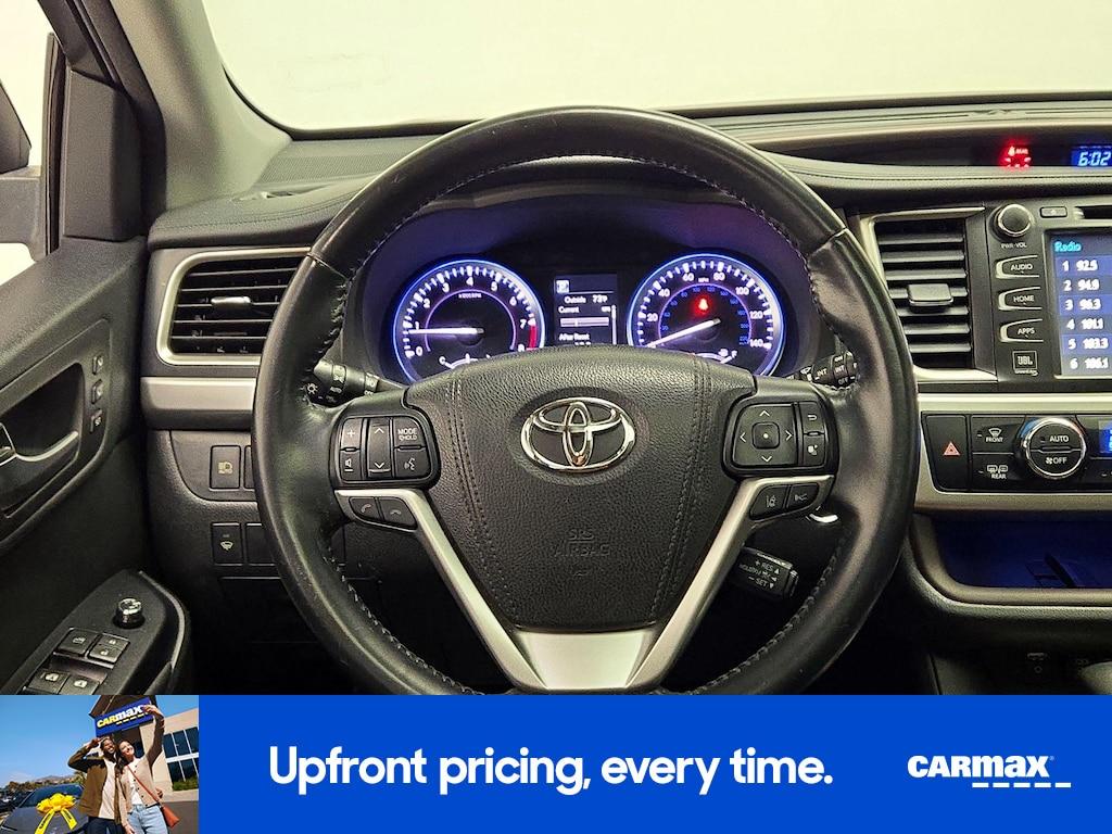 used 2017 Toyota Highlander car, priced at $23,998