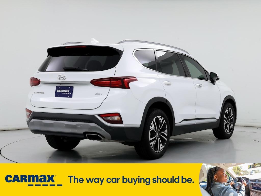 used 2019 Hyundai Santa Fe car, priced at $24,998