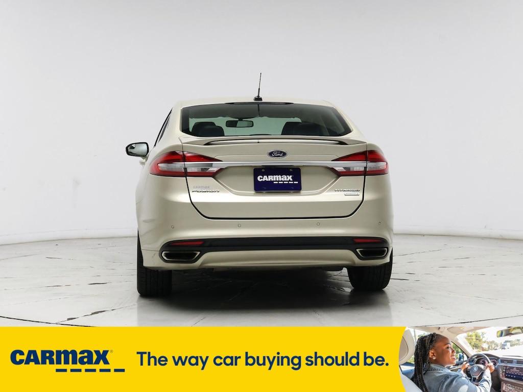 used 2017 Ford Fusion car, priced at $15,998