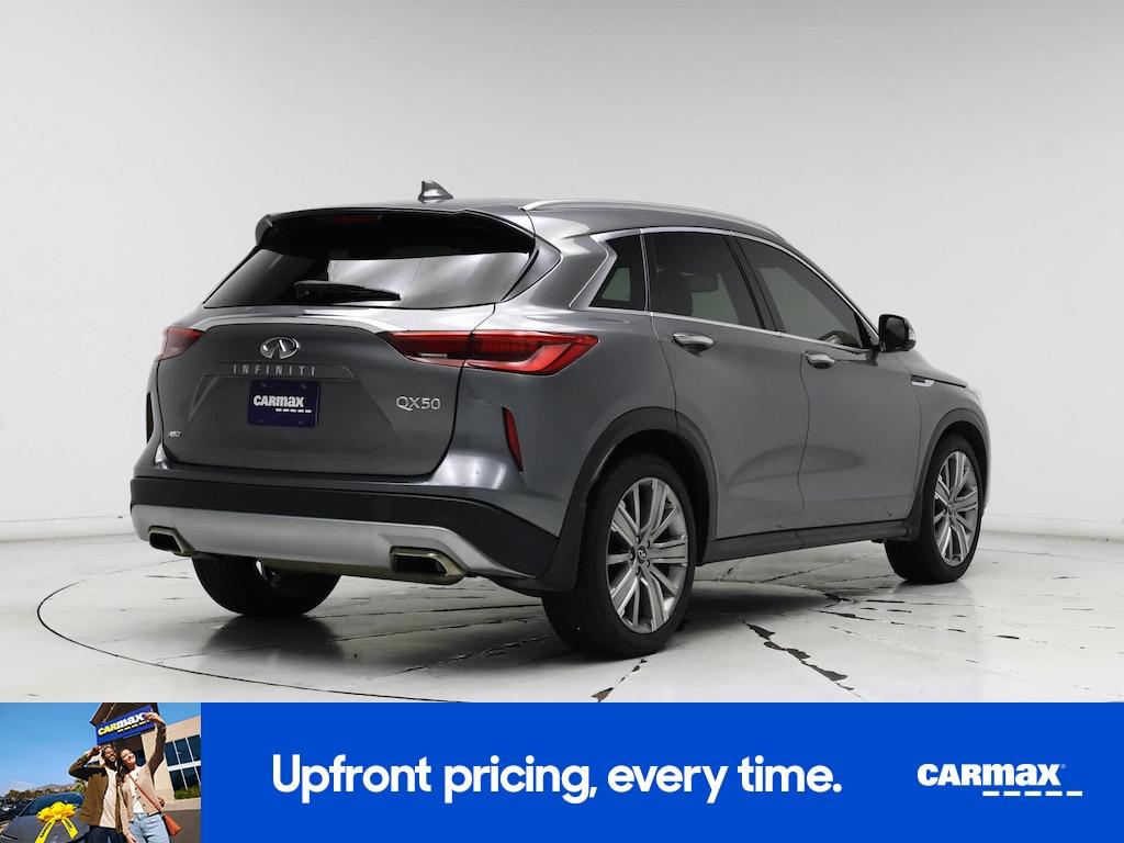 used 2021 INFINITI QX50 car, priced at $24,998