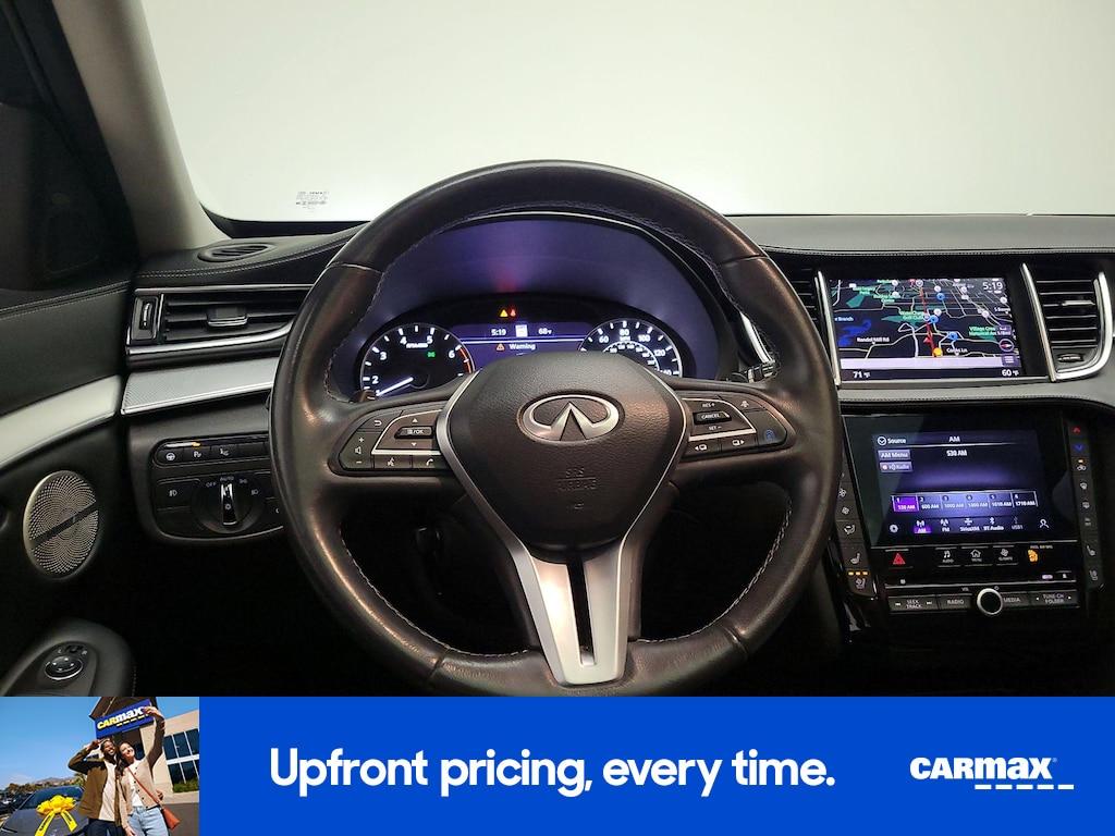 used 2021 INFINITI QX50 car, priced at $24,998