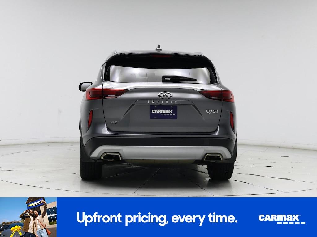 used 2021 INFINITI QX50 car, priced at $24,998