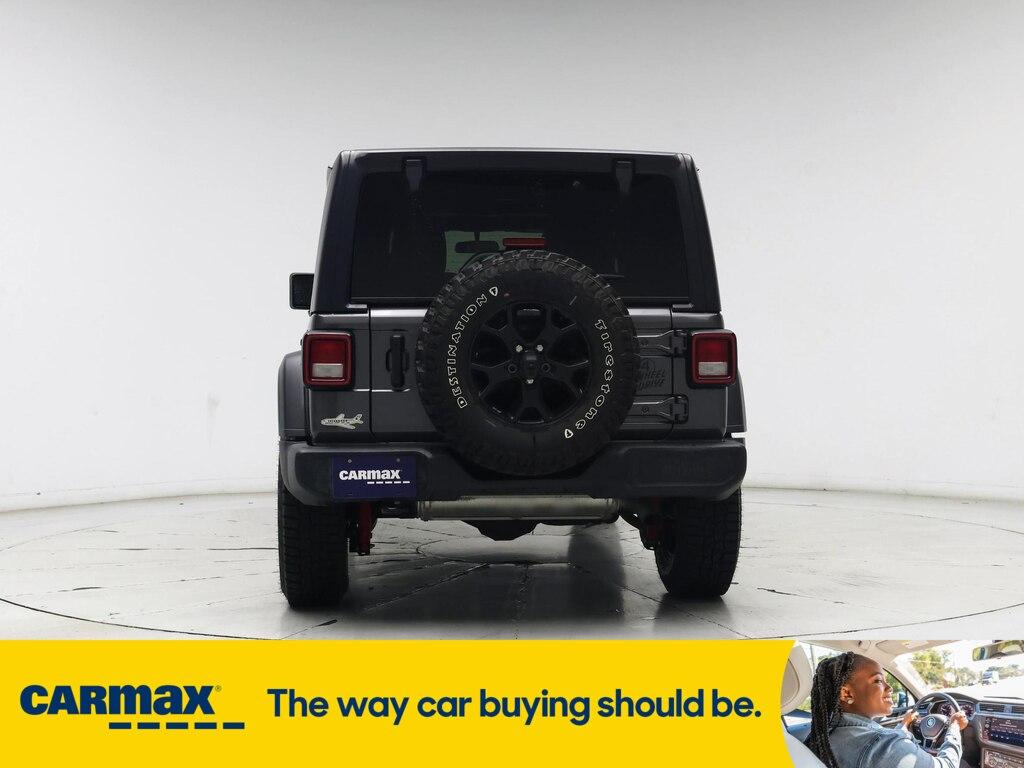 used 2021 Jeep Wrangler car, priced at $33,998
