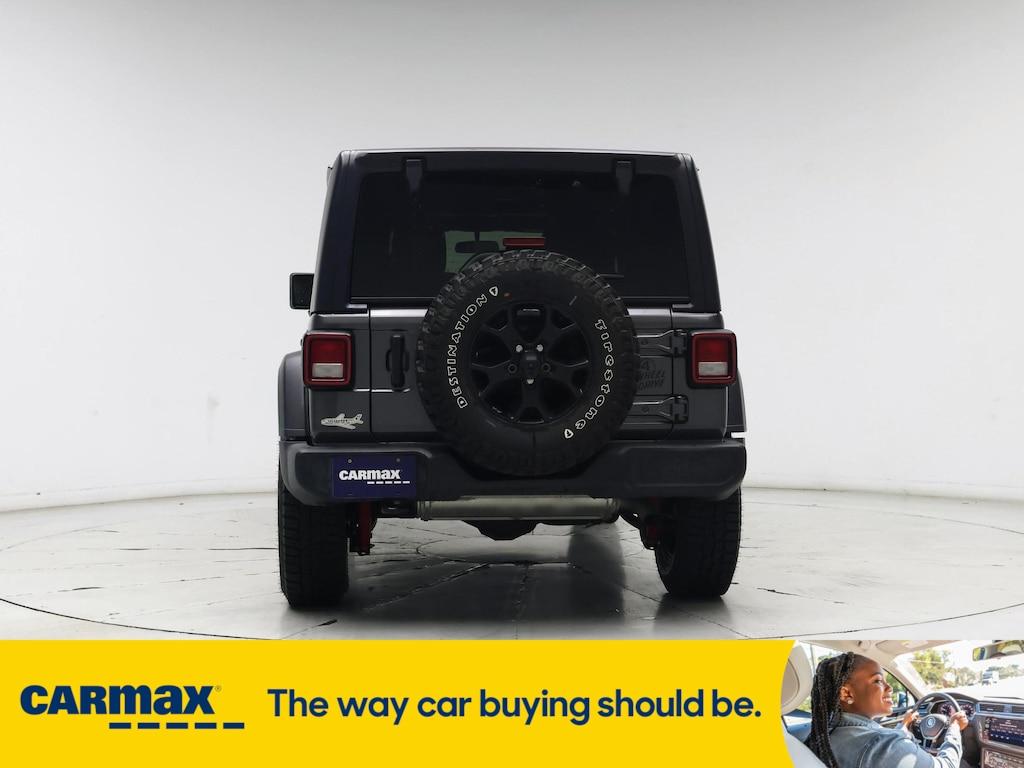 used 2021 Jeep Wrangler car, priced at $33,998