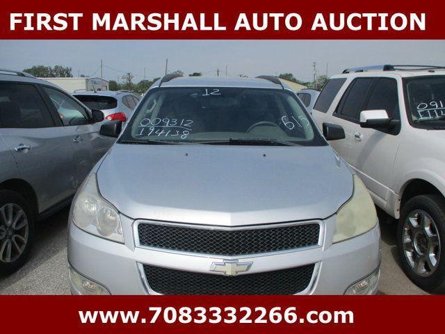 used 2012 Chevrolet Traverse car, priced at $1,900