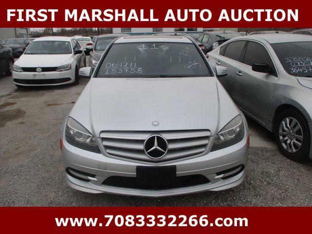 used 2011 Mercedes-Benz C-Class car, priced at $3,500