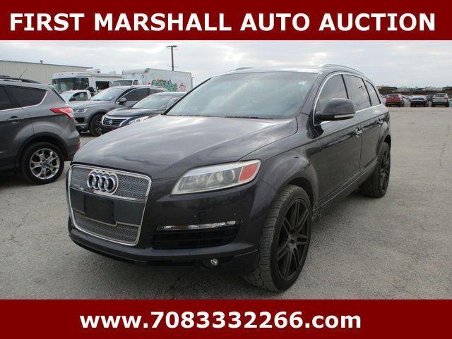 used 2007 Audi Q7 car, priced at $3,300