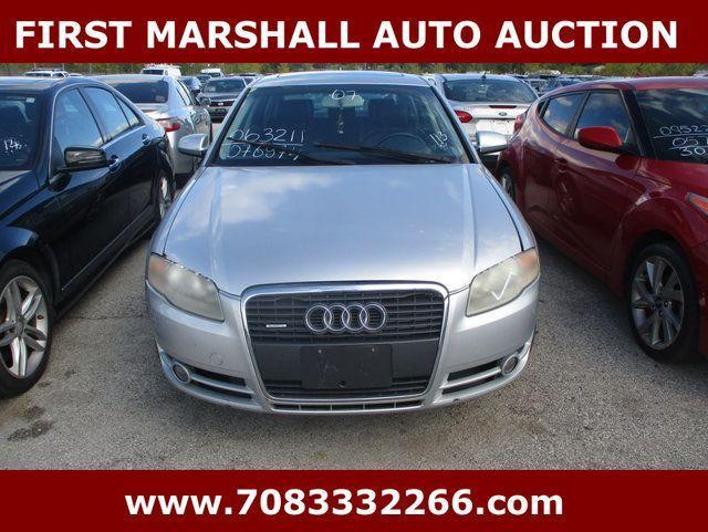 used 2007 Audi A4 car, priced at $1,800