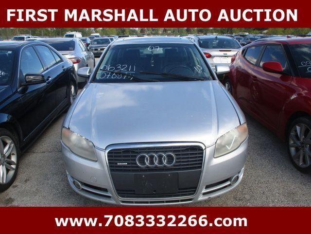 used 2007 Audi A4 car, priced at $1,800