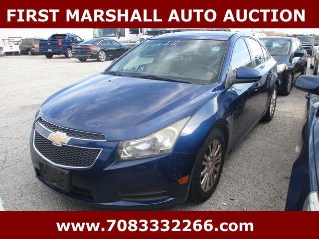 used 2012 Chevrolet Cruze car, priced at $1,800