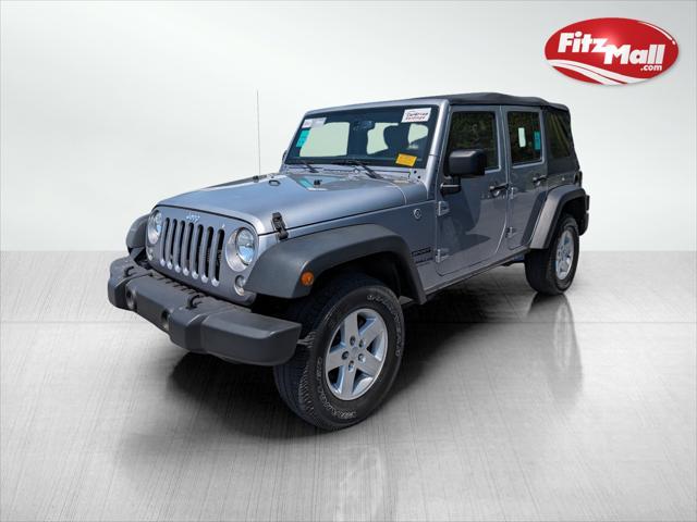 used 2017 Jeep Wrangler Unlimited car, priced at $23,995