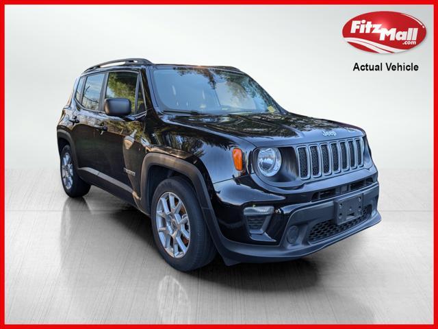 used 2022 Jeep Renegade car, priced at $17,495