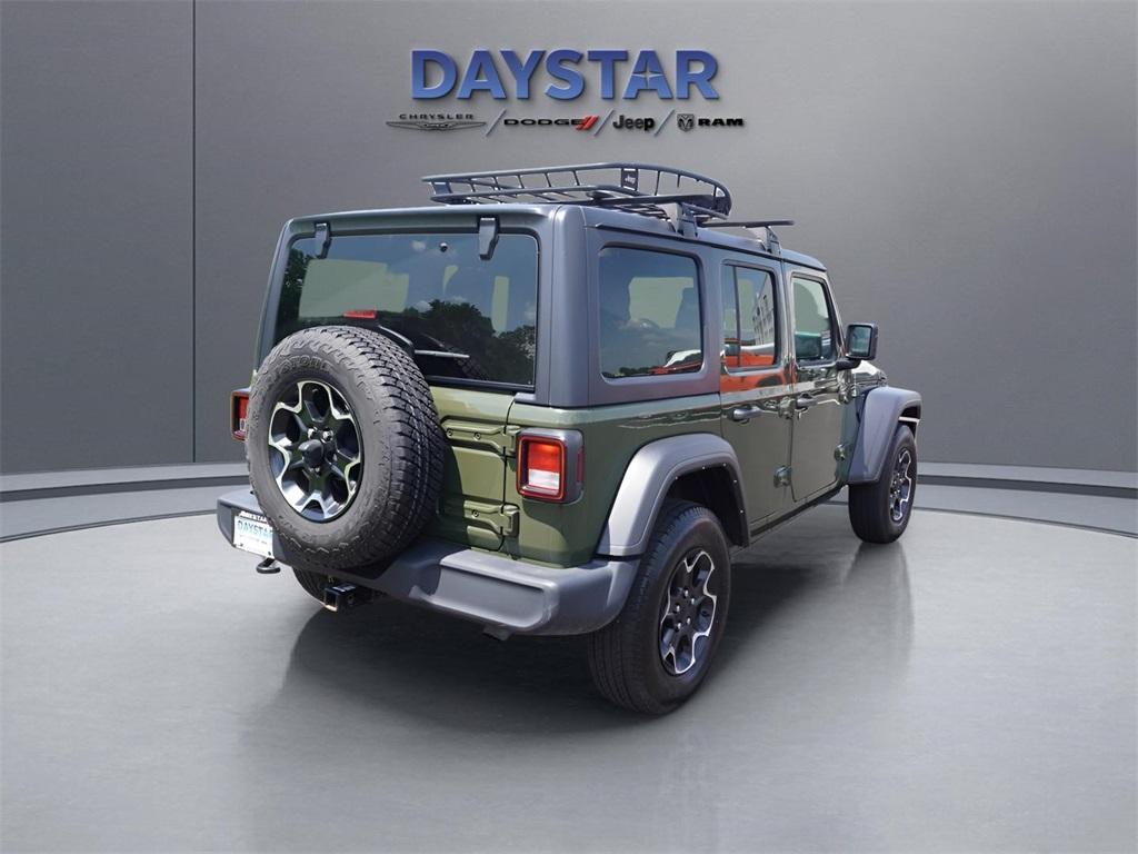 used 2021 Jeep Wrangler Unlimited car, priced at $27,997