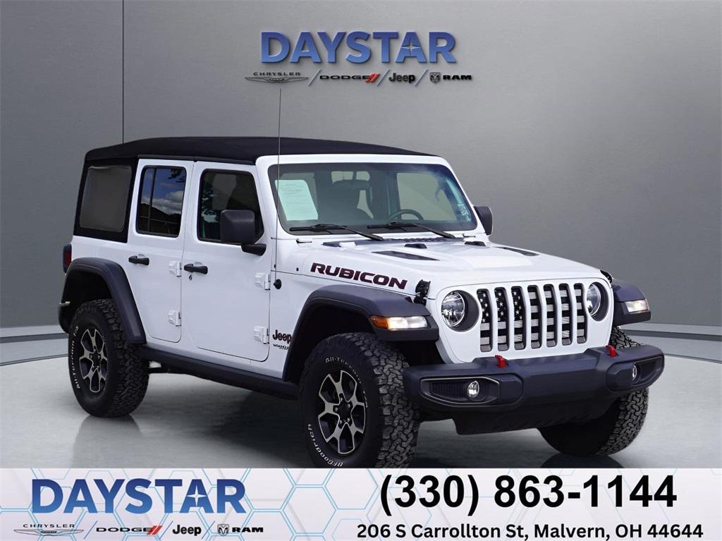 used 2021 Jeep Wrangler Unlimited car, priced at $35,872