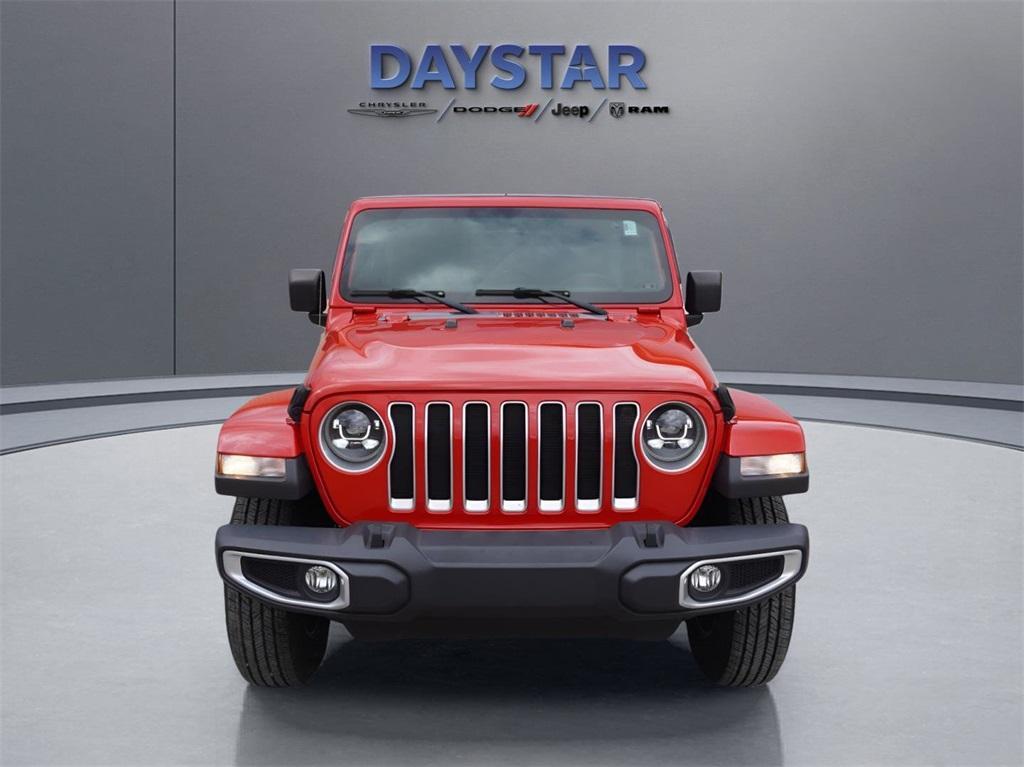 used 2020 Jeep Wrangler Unlimited car, priced at $24,891