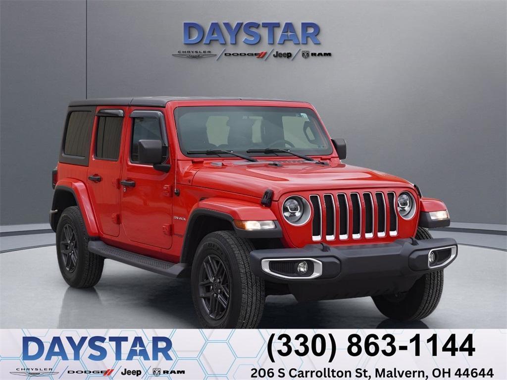 used 2020 Jeep Wrangler Unlimited car, priced at $24,891