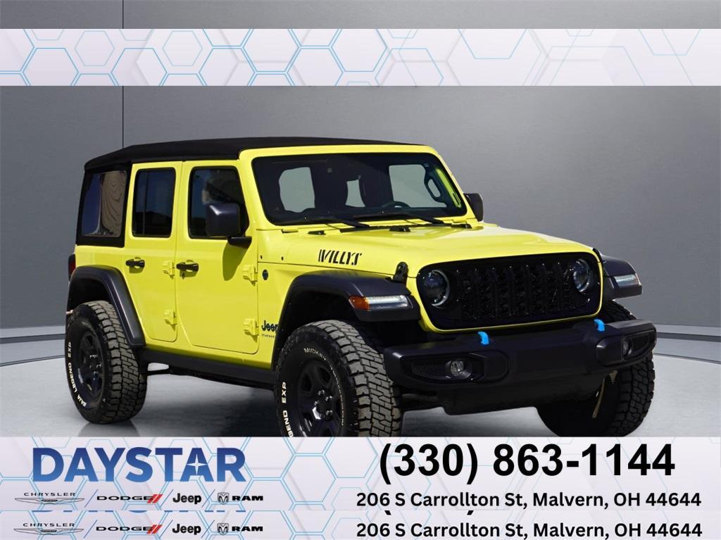 used 2024 Jeep Wrangler 4xe car, priced at $41,999