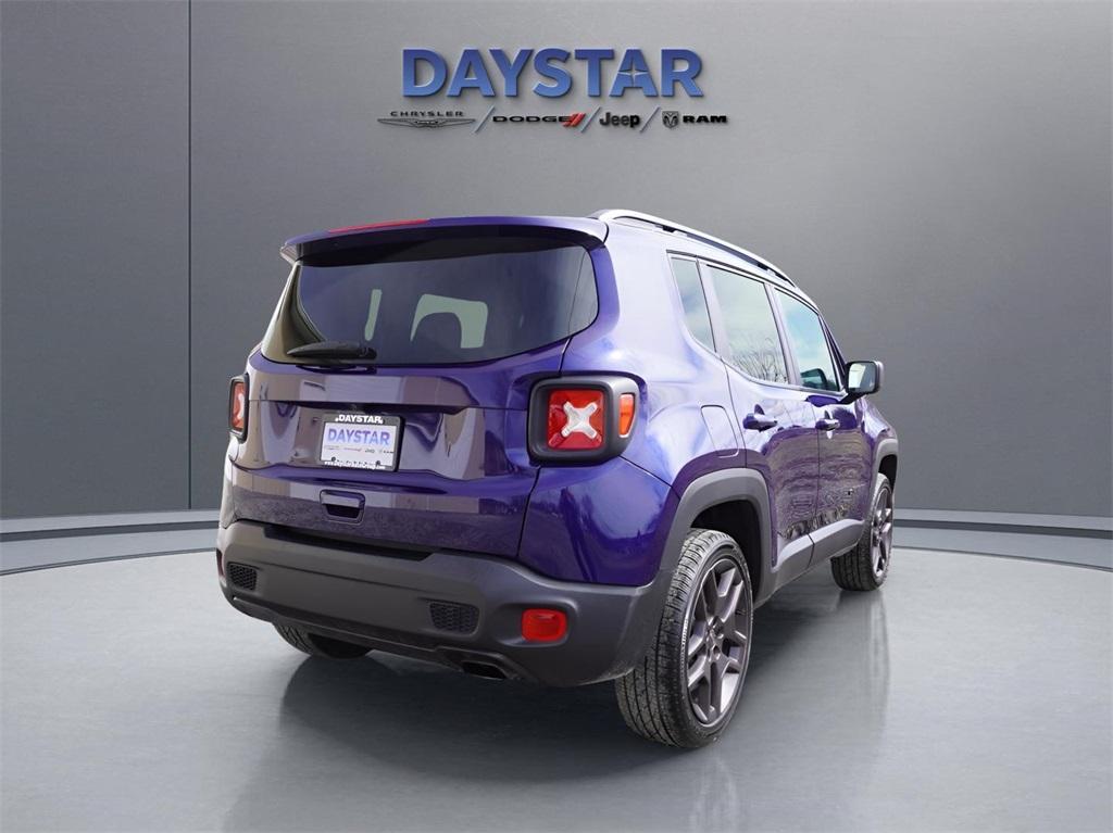 used 2021 Jeep Renegade car, priced at $17,999