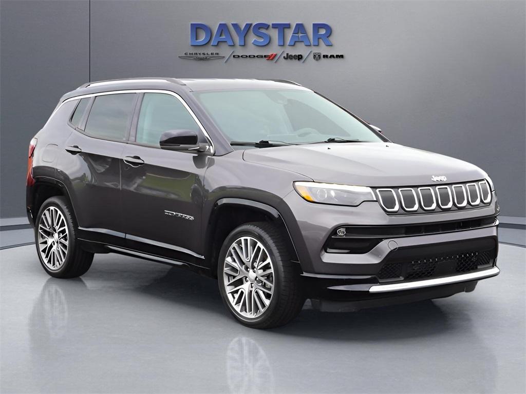 used 2022 Jeep Compass car, priced at $22,777