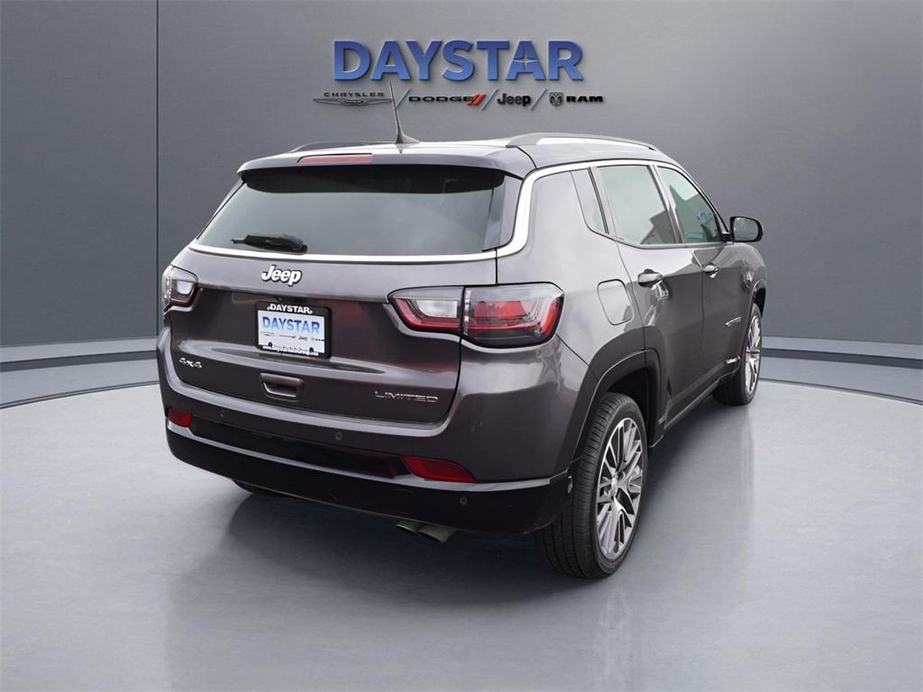 used 2022 Jeep Compass car, priced at $22,777