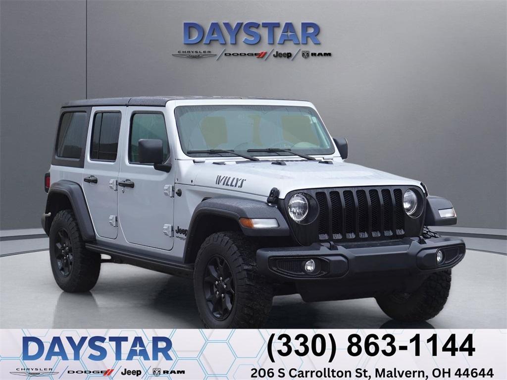 used 2022 Jeep Wrangler Unlimited car, priced at $29,999