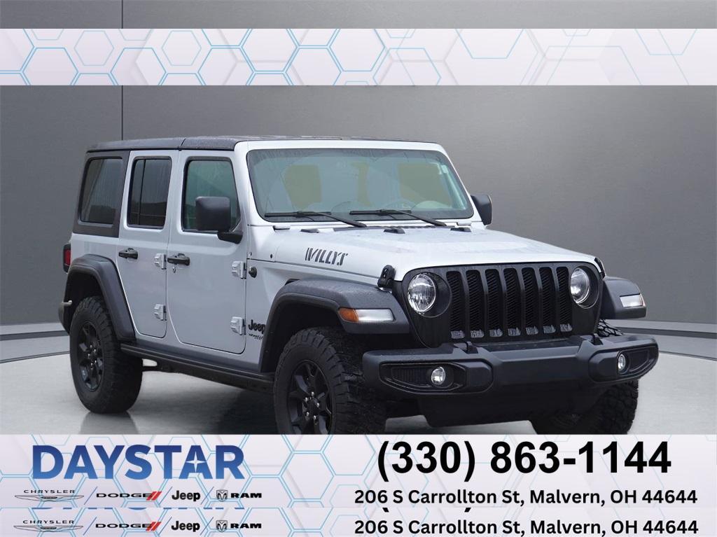 used 2022 Jeep Wrangler Unlimited car, priced at $29,999