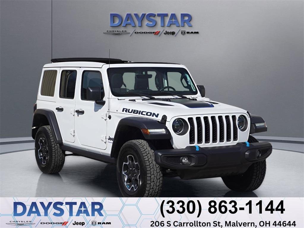 used 2023 Jeep Wrangler 4xe car, priced at $37,999