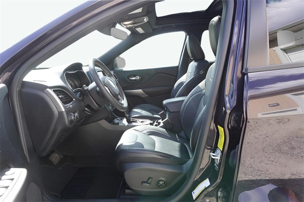 used 2021 Jeep Cherokee car, priced at $23,997