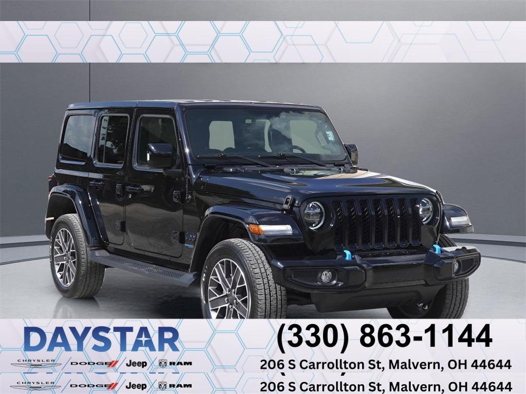 used 2022 Jeep Wrangler Unlimited 4xe car, priced at $34,811