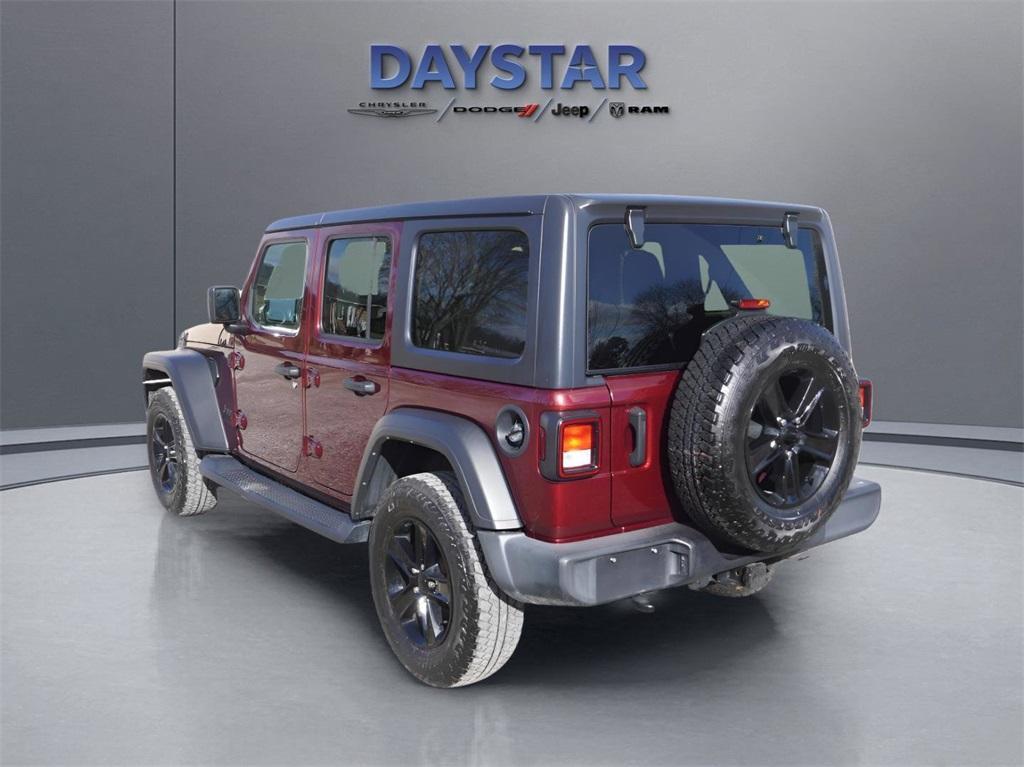 used 2021 Jeep Wrangler Unlimited car, priced at $31,999