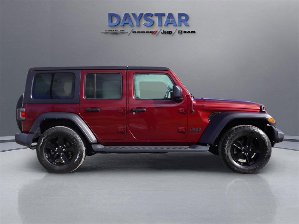 used 2021 Jeep Wrangler Unlimited car, priced at $31,999