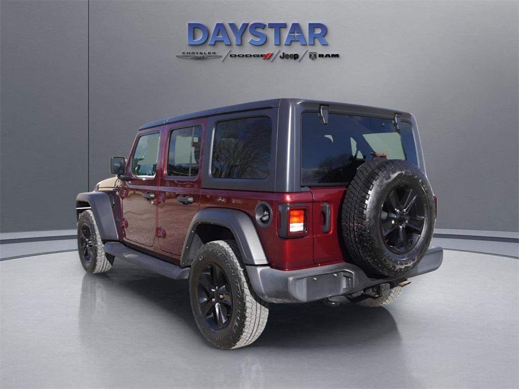 used 2021 Jeep Wrangler Unlimited car, priced at $31,999