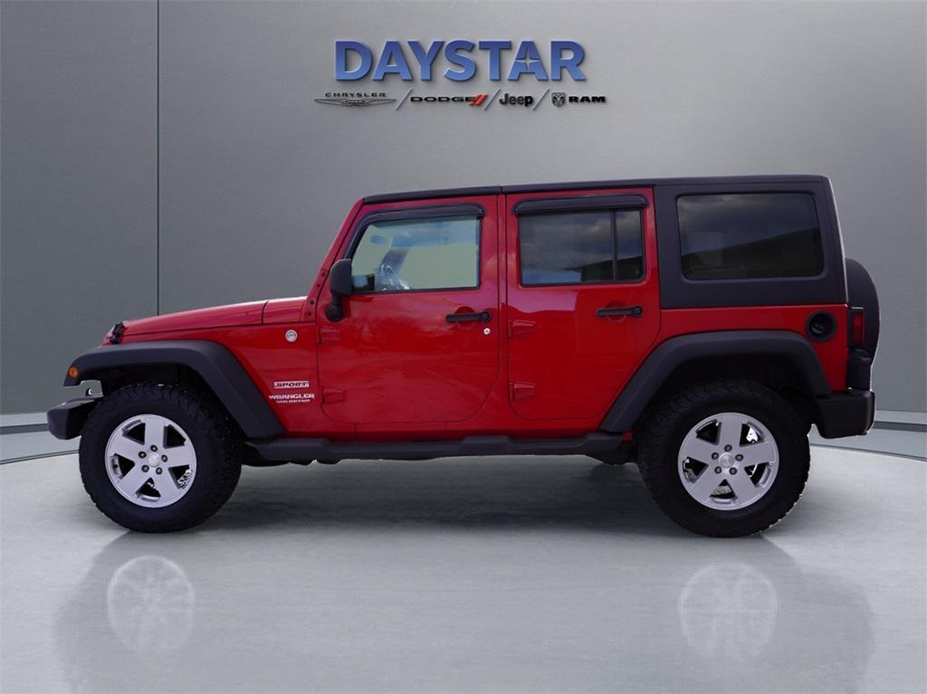 used 2011 Jeep Wrangler Unlimited car, priced at $12,999