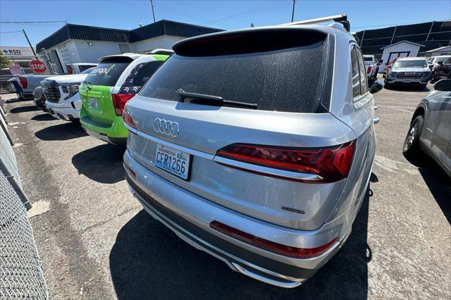 used 2021 Audi Q7 car, priced at $36,500