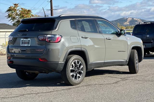 used 2021 Jeep Compass car, priced at $19,200