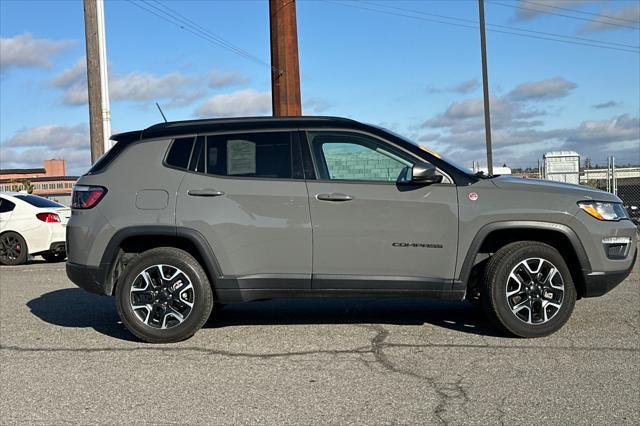 used 2021 Jeep Compass car, priced at $19,200