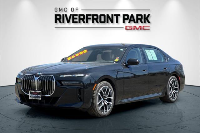 used 2023 BMW 760 car, priced at $82,850
