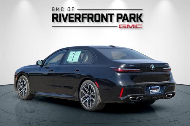used 2023 BMW 760 car, priced at $82,850