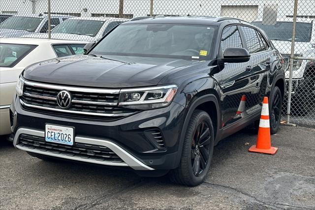 used 2022 Volkswagen Atlas Cross Sport car, priced at $31,900