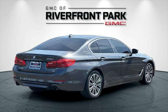 used 2018 BMW 530e car, priced at $15,500
